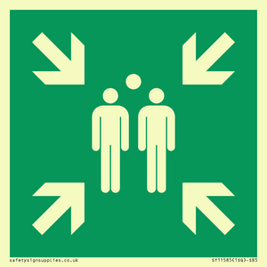 E007 safe condition evacuation assembly point